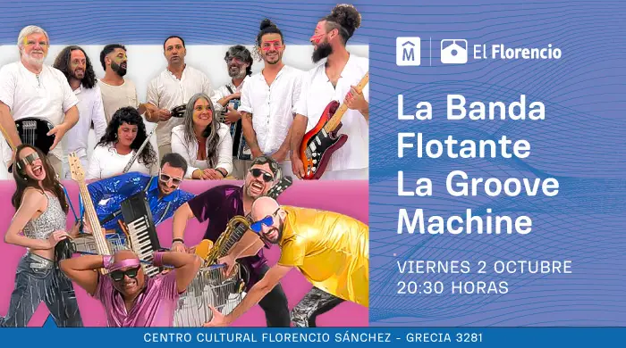 La Banda Flotante y La Groove Machine - imágen de show