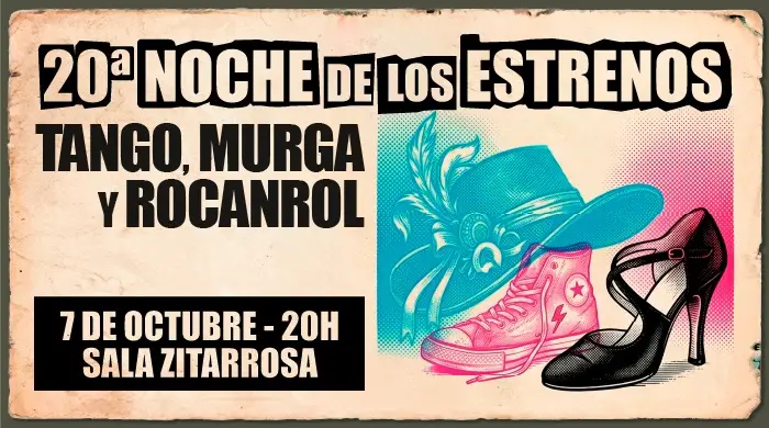 20a Noche de los Estrenos Tango, Murga y Rocanrol - imágen de show