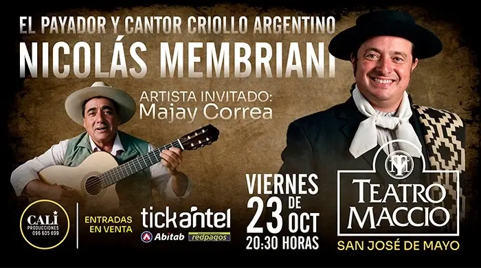 El Fogón - Nicolás Membriani - imágen de show