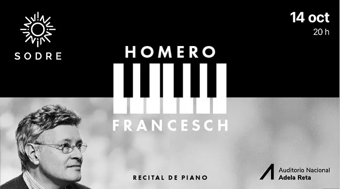 Recital de piano: Homero Francesch - imágen de show