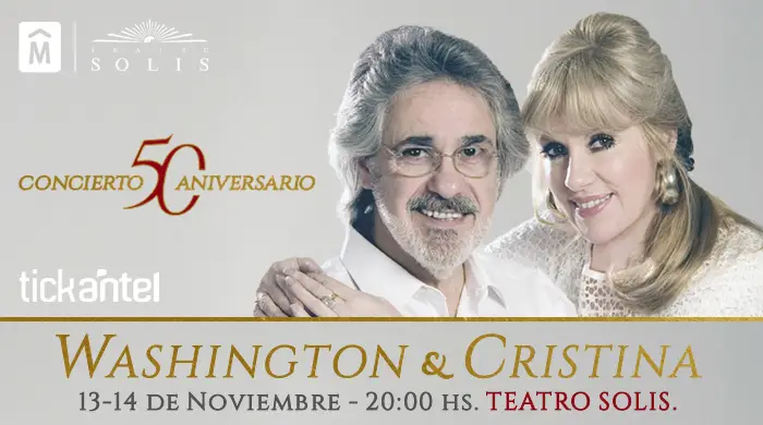 Washington y Cristina - imágen de show