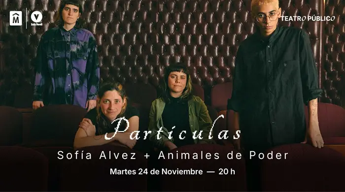Partículas: Sofía Alvez + Animales de Poder - imágen de show