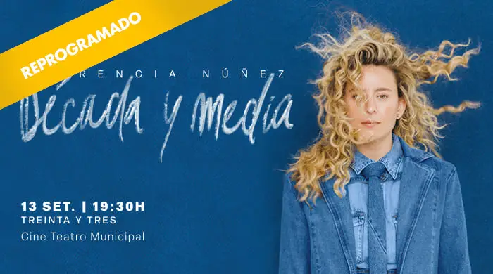 Florencia Núñez - Treinta y Tres - REPROGRAMADO - imágen de show