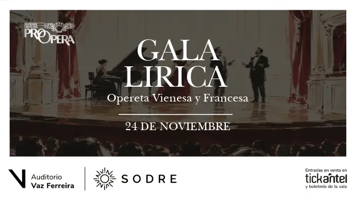 Gala Lírica - Opereta Vianesa y Francesa - imágen de show