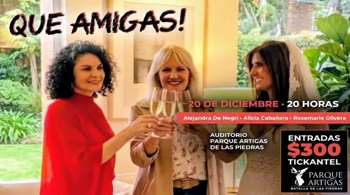 Qué amigas - imágen de show
