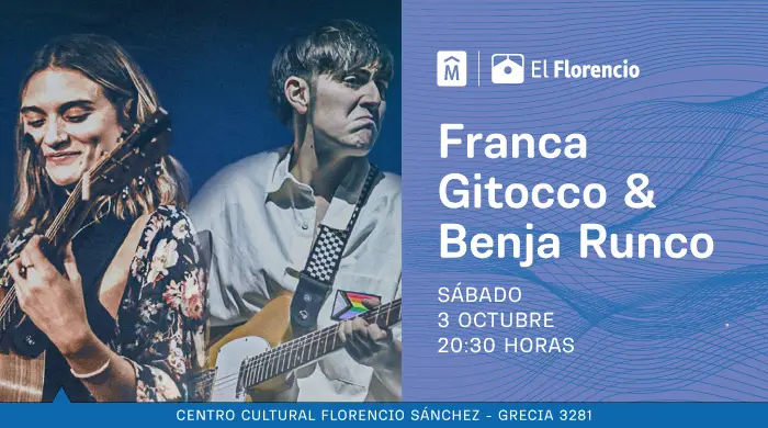 Franca Gitocco y Benja Runco - imágen de show