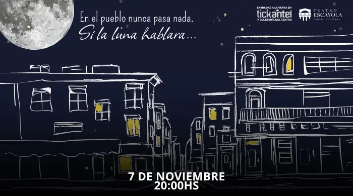Si la luna hablara - imágen de show