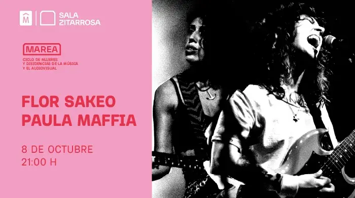 Flor Sakeo y Paula Maffia en Marea - imágen de show