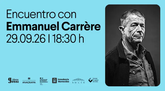 Emmanuel Carrère en Montevideo - imágen de show