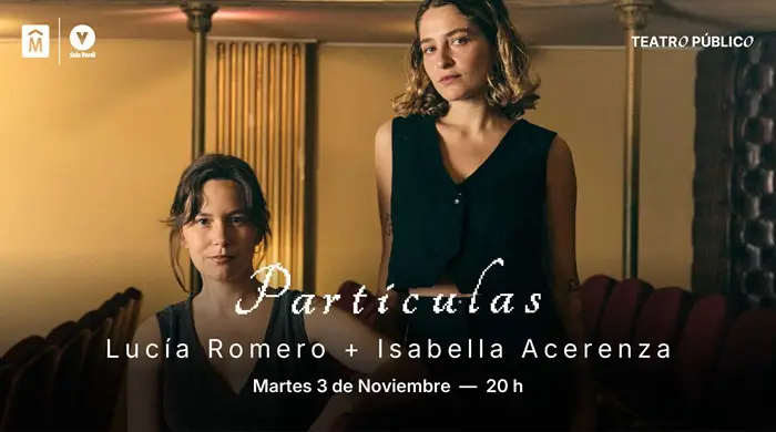 Partículas: Lucia Romero + Isabella Acerenza - imágen de show