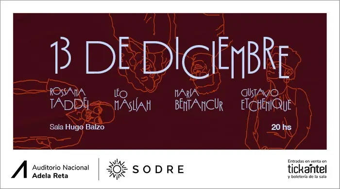 Taddei - Masliah - Etchenique - Bentancur - imágen de show