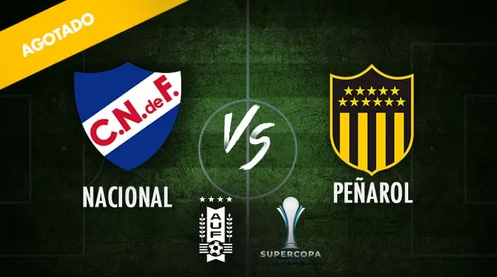 Supercopa Uruguaya 2025 - Nacional vs Peñarol